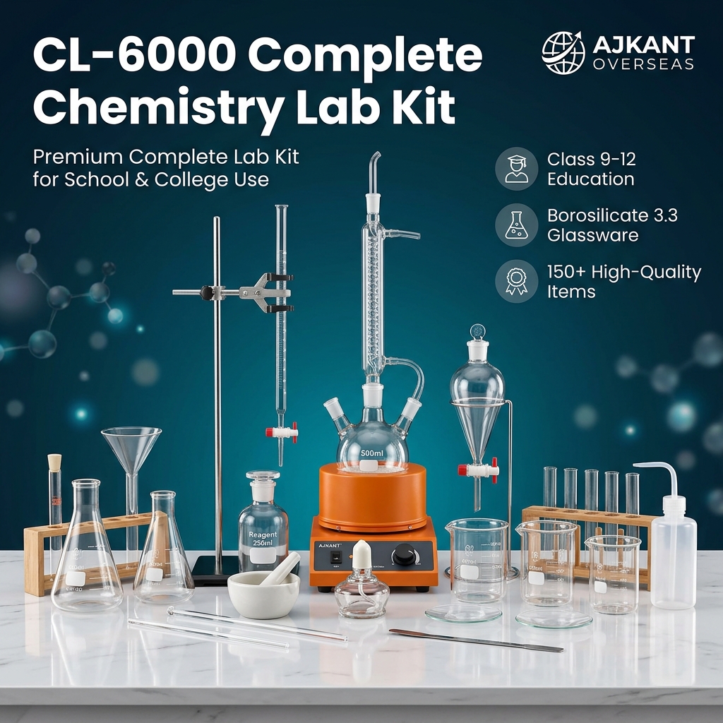 AJKANT CL-6000 Complete Chemistry Laboratory Kit