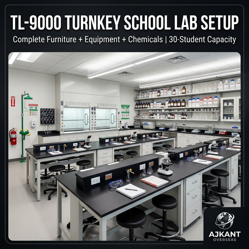AJKANT TL-9000 Turnkey School Laboratory Setup