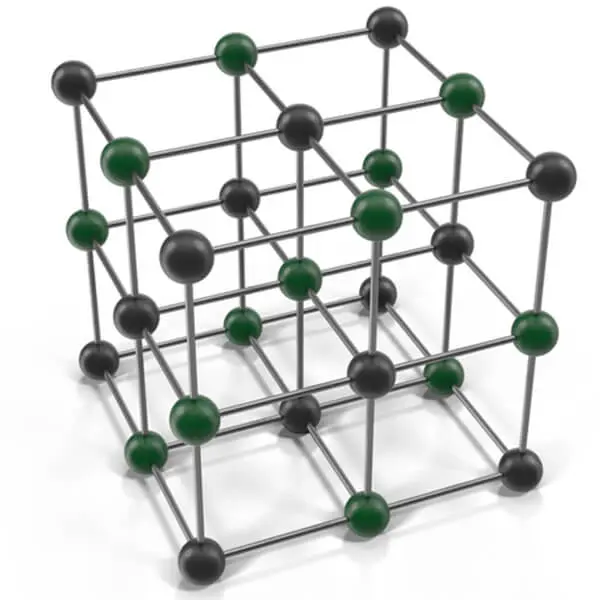 AJKANT SODIUM CHLORIDE CRYSTAL MODEL