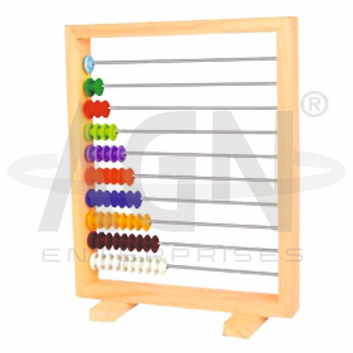 [AJK-EDEQ-13055] AJKANT Counting Abacus Wooden (With 55 Beads) (Model: AJK-EDEQ-13055)