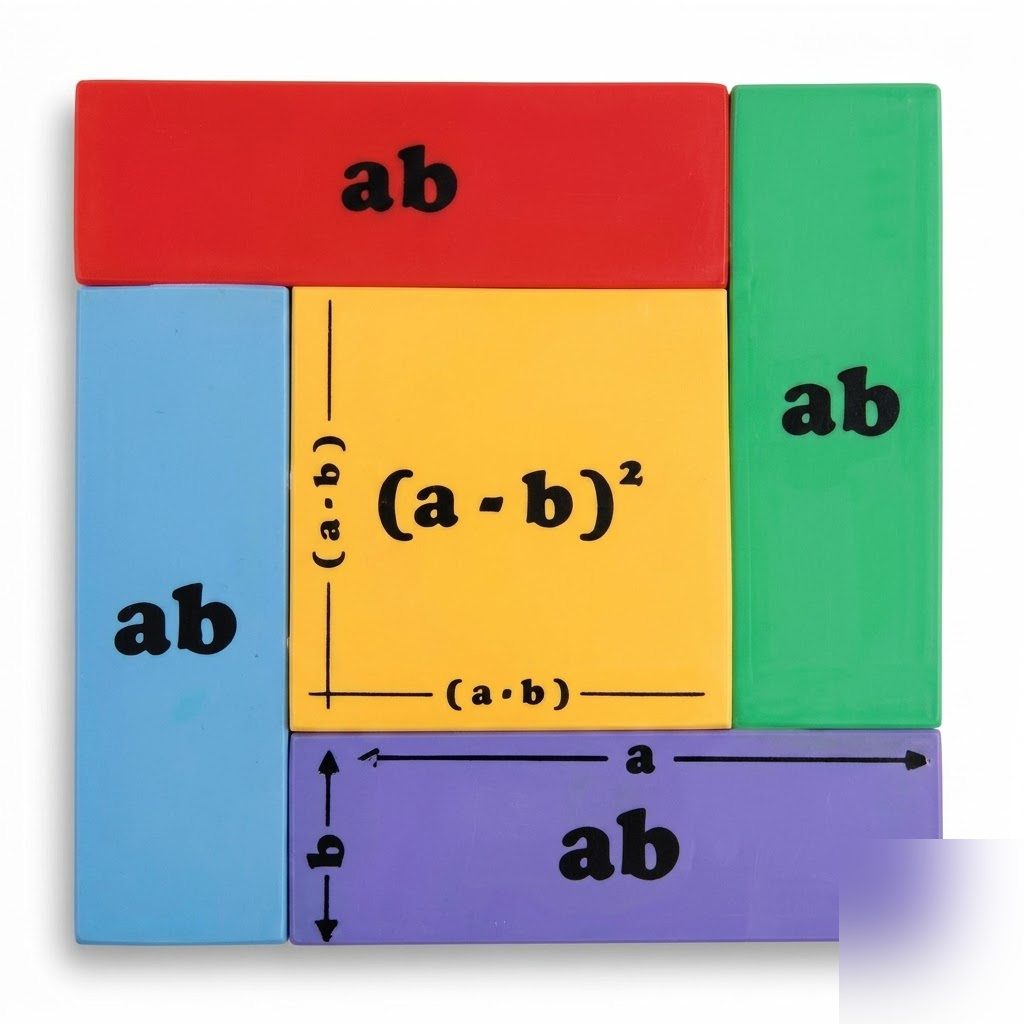[AJK-EDEQ-12986] AJKANT (A+B)2-(A-B)2=4ab (Model: AJK-EDEQ-12986)