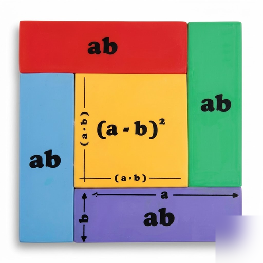 [AJK-EDEQ-12986] AJKANT (A+B)2-(A-B)2=4ab (Model: AJK-EDEQ-12986)