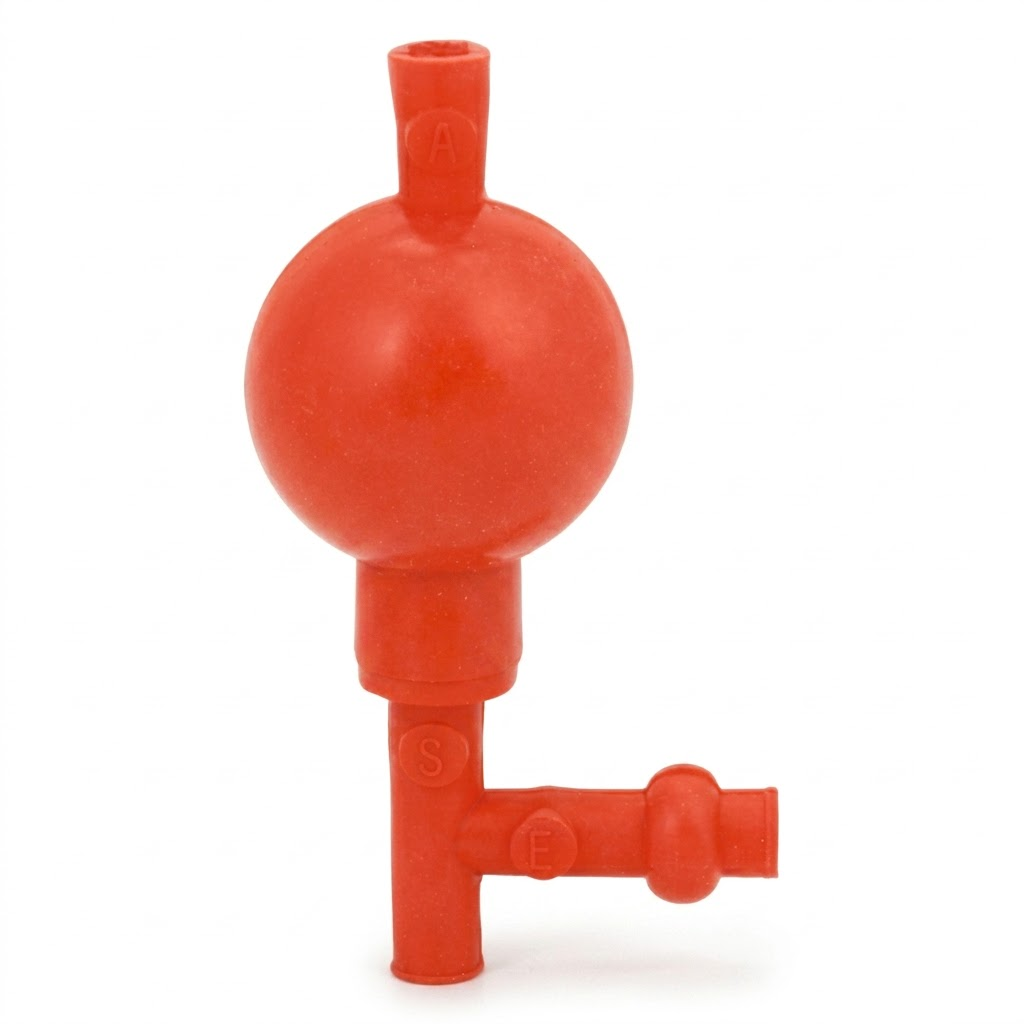 [AJK-RUBB-9759] AJKANT Pipette Filler Bulbs with Valves (Model: AJK-RUBB-9759)