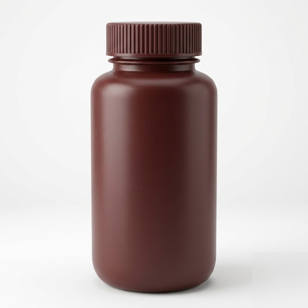 [AJK-LAPL-9520] AJKANT Reagent Bottles HDPE Amber Narrow Mouth (Model: AJK-LAPL-9520)