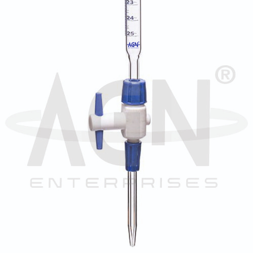 AJKANT Detachable PTFE Key Stopcocks for Burettes (Model: AJK-LAGL-9337)