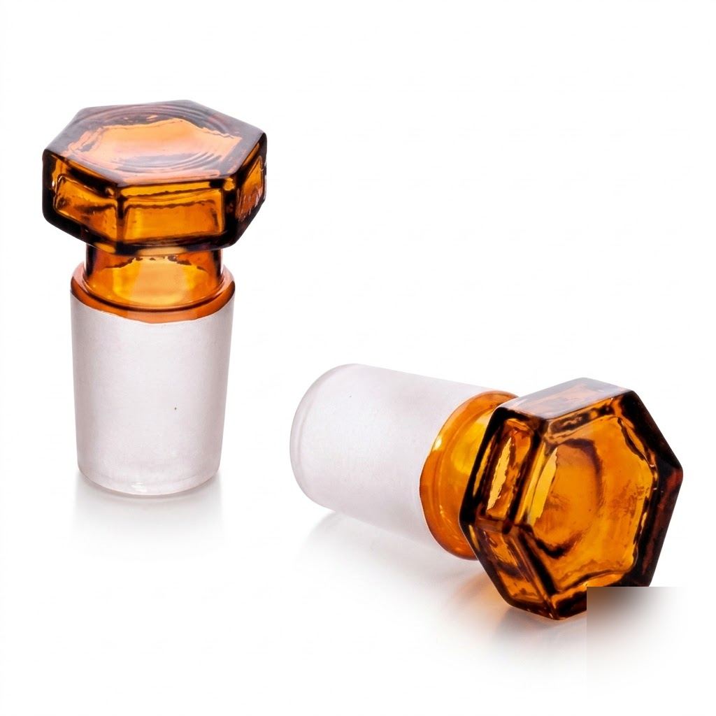 [AJK-LAGL-9323] AJKANT Stoppers Hollow Amber (Model: AJK-LAGL-9323)