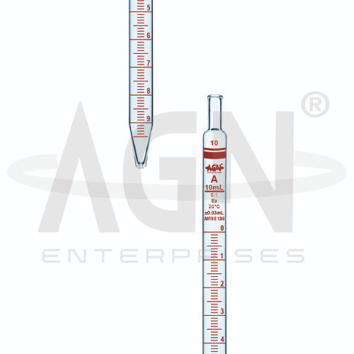 AJKANT Pipettes Graduated Mohr ASTM Class A (Model: AJK-LAGL-9244)