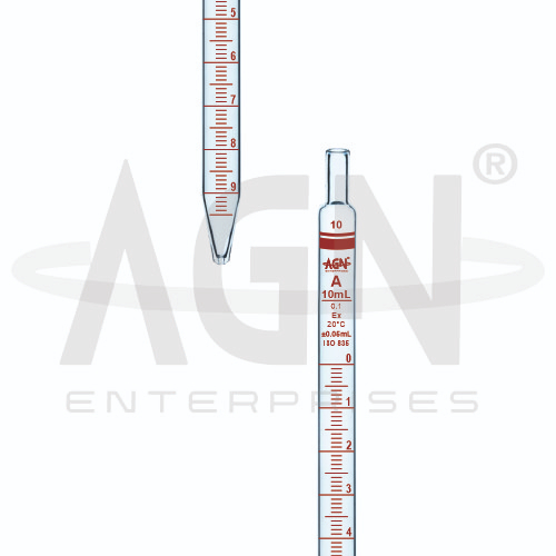 [AJK-LAGL-9240] AJKANT Pipettes Graduated Mohr Class A with Batch Certificate (Model: AJK-LAGL-9240)