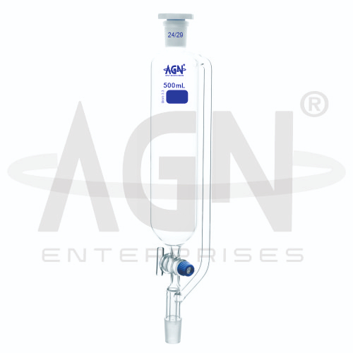 [AJK-FUNN-9075] AJKANT Pressure Equalising Funnels with Glass Stopcock And Socket (Model: AJK-FUNN-9075)