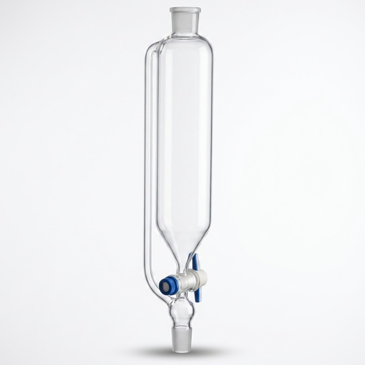 [AJK-FUNN-9075] AJKANT Pressure Equalising Funnels with Glass Stopcock And Socket (Model: AJK-FUNN-9075)