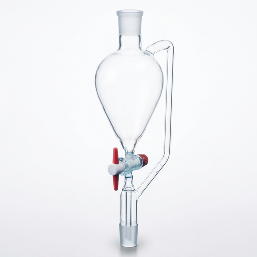 [AJK-FUNN-9073] AJKANT Dropping Funnels Pear Shape with PTFE Stopcock And Drip Stem (Model: AJK-FUNN-9073)