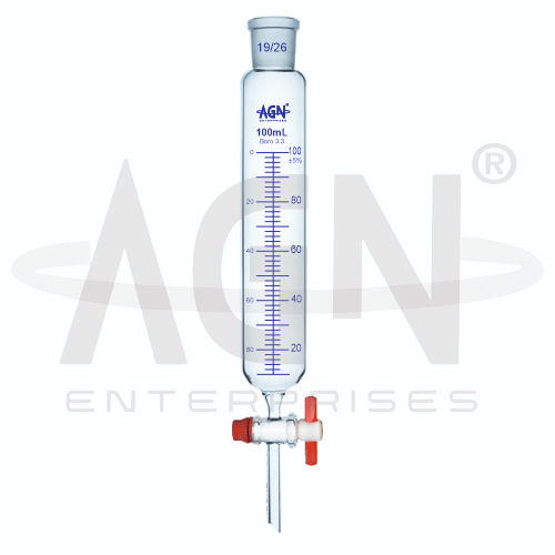 [AJK-FUNN-9067] AJKANT Dropping Funnels Graduated with PTFE Stopcock And Socket (Model: AJK-FUNN-9067)