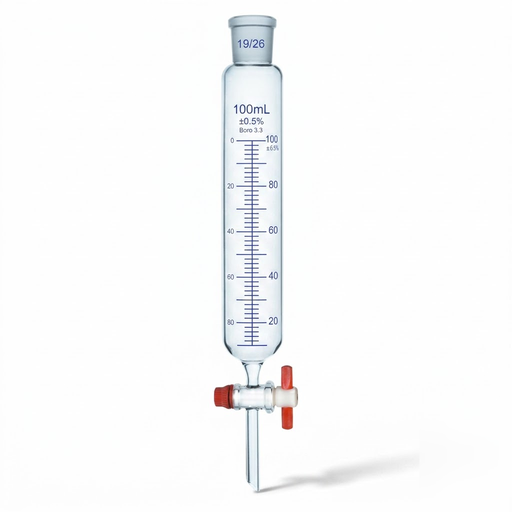 [AJK-FUNN-9065] AJKANT Dropping Funnels Graduated with Rotaflow Stopcock And Socket (Model: AJK-FUNN-9065)