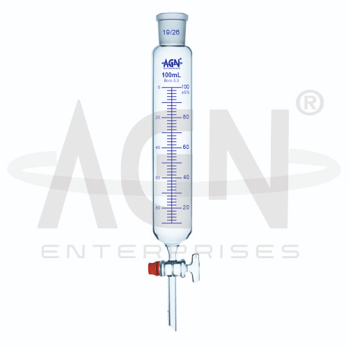 [AJK-FUNN-9062] AJKANT Dropping Funnels Graduated with Glass Stopcock And Socket (Model: AJK-FUNN-9062)