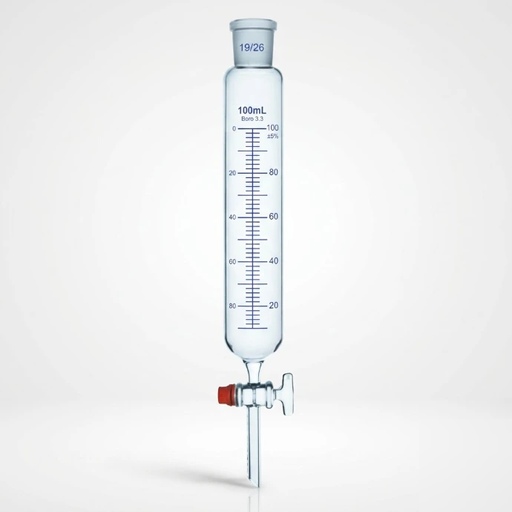 [AJK-FUNN-9062] AJKANT Dropping Funnels Graduated with Glass Stopcock And Socket (Model: AJK-FUNN-9062)
