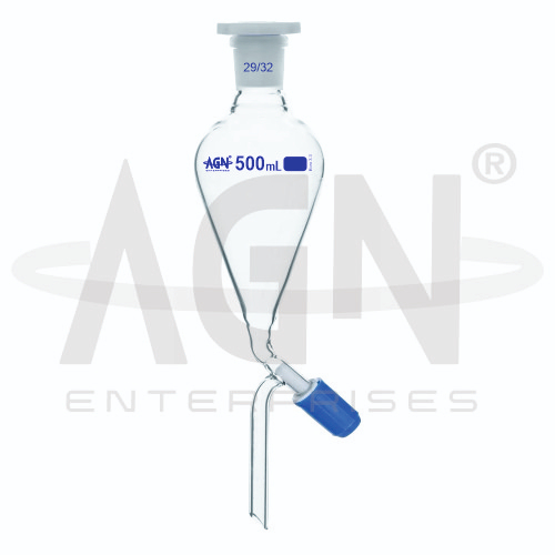 [AJK-FUNN-9060] AJKANT Separating Funnels Globe Shape with Rotaflow Stopcock And Socket (Model: AJK-FUNN-9060)