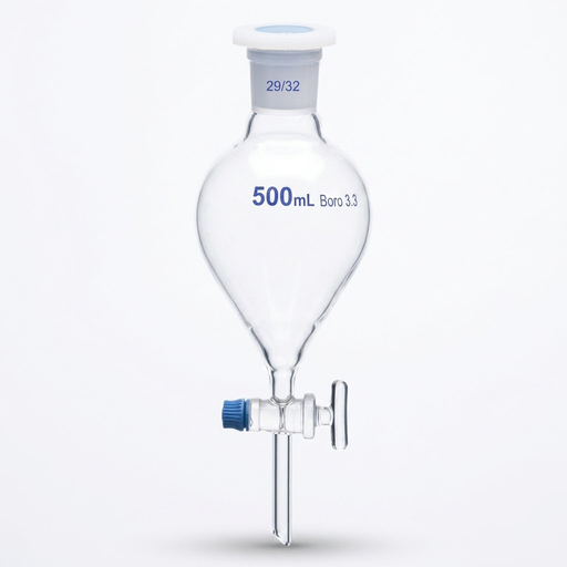 [AJK-FUNN-9060] AJKANT Separating Funnels Globe Shape with Rotaflow Stopcock And Socket (Model: AJK-FUNN-9060)
