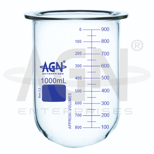 [AJK-FLAS-9013] AJKANT Flasks L with Side Cut for Dissolution Apparatus (Model: AJK-FLAS-9013)
