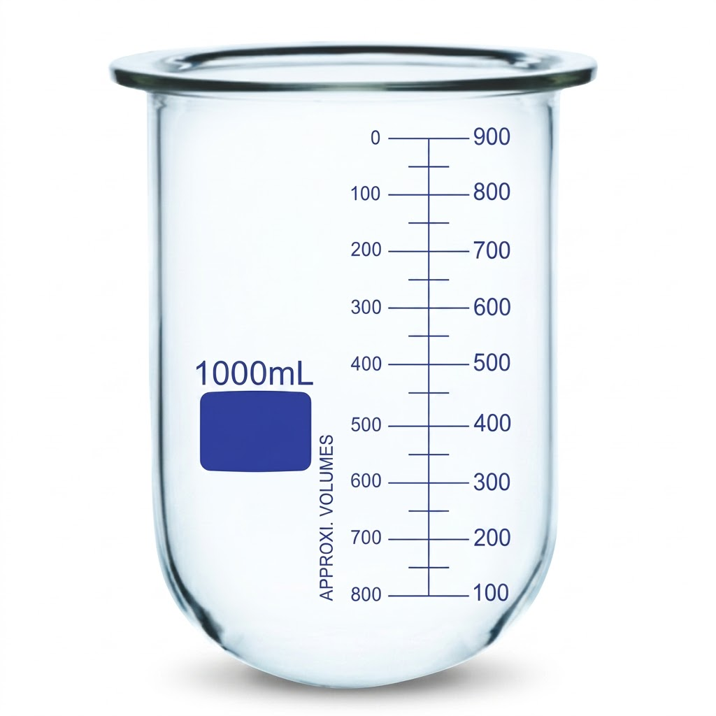[AJK-FLAS-9011] AJKANT Flasks E without Side Cut for Dissolution Apparatus (Model: AJK-FLAS-9011)