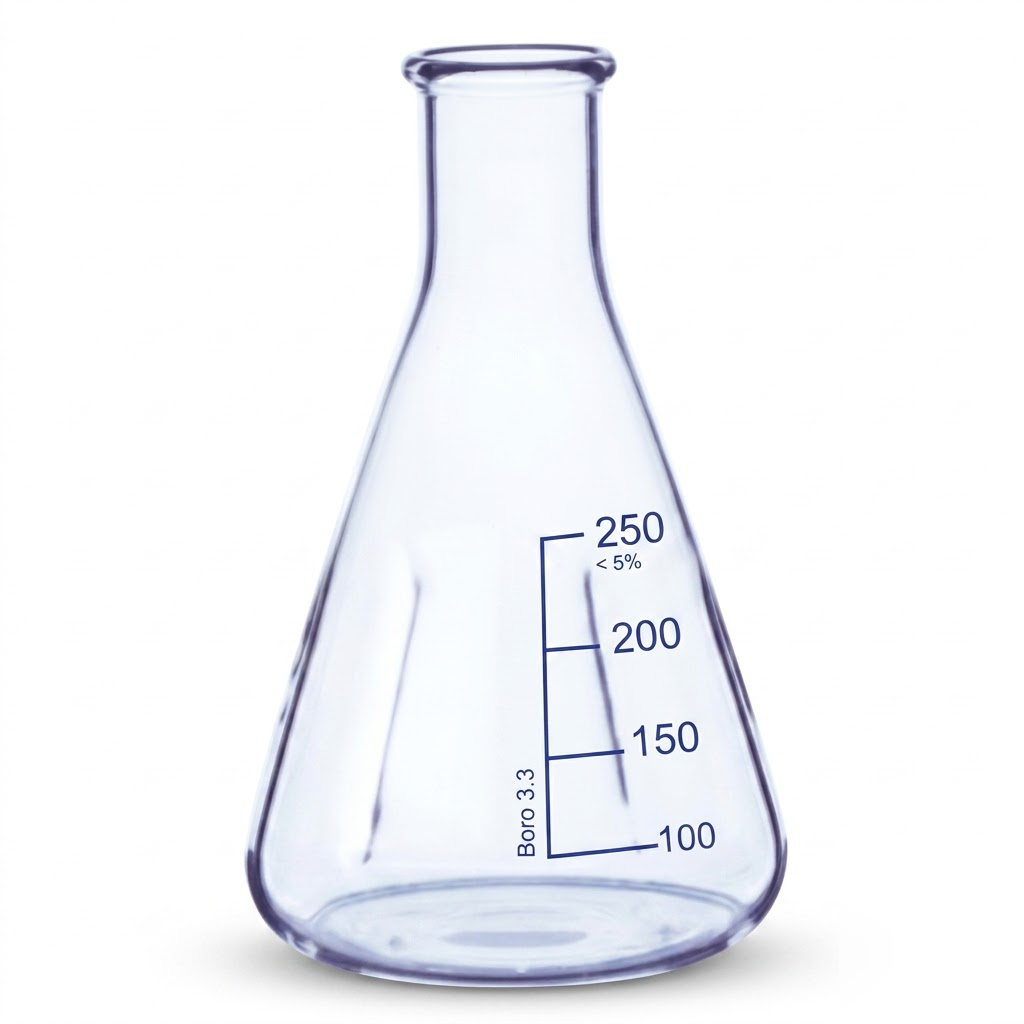 [AJK-FLAS-8964] AJKANT Flasks Conical Baffled (Model: AJK-FLAS-8964)