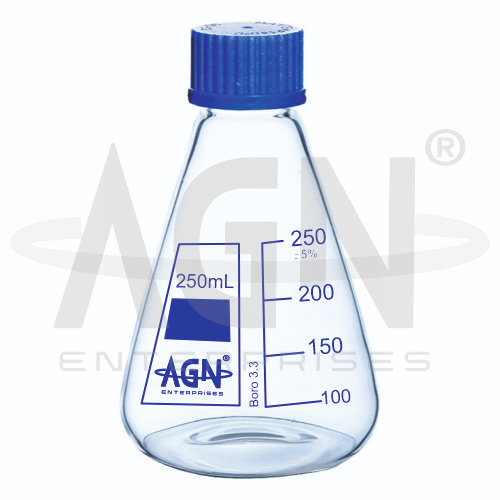 [AJK-FLAS-8960] AJKANT Flasks Conical with Screw Cap And Liner (Model: AJK-FLAS-8960)