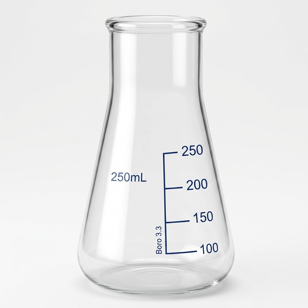[AJK-FLAS-8956] AJKANT Flasks Erlenmeyer Wide Mouth (Model: AJK-FLAS-8956)