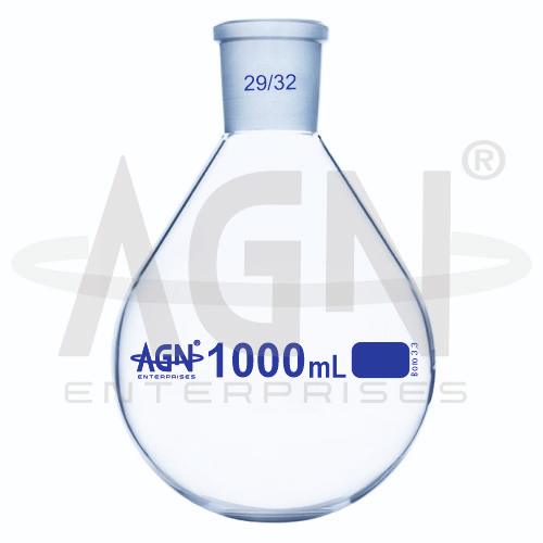 [AJK-FLAS-8939] AJKANT Flasks Round Bottom Pear Shape (Model: AJK-FLAS-8939)