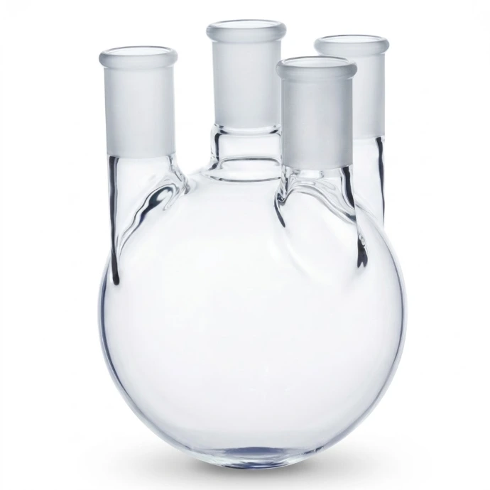 [AJK-FLAS-8937] AJKANT Boiling Flasks Round Bottom Four Necks Parallel (Model: AJK-FLAS-8937)