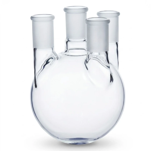 [AJK-FLAS-8937] AJKANT Boiling Flasks Round Bottom Four Necks Parallel (Model: AJK-FLAS-8937)