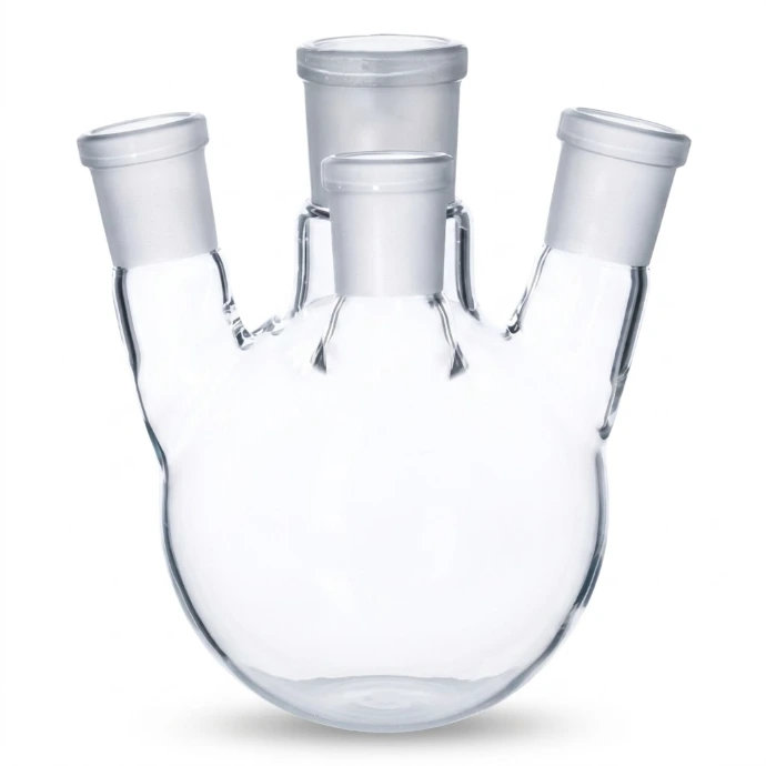 [AJK-FLAS-8935] AJKANT Boiling Flasks Round Bottom Four Necks Angular (Model: AJK-FLAS-8935)