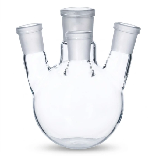 [AJK-FLAS-8935] AJKANT Boiling Flasks Round Bottom Four Necks Angular (Model: AJK-FLAS-8935)