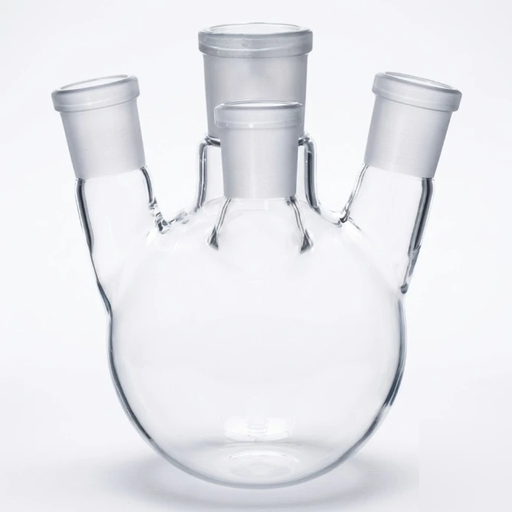 [AJK-FLAS-8931] AJKANT Boiling Flasks Round Bottom Three Necks Angular (Model: AJK-FLAS-8931)