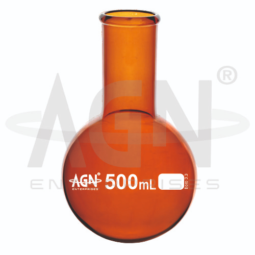 [AJK-FLAS-8923] AJKANT Boiling Flasks Round Bottom Single Neck Amber (Model: AJK-FLAS-8923)