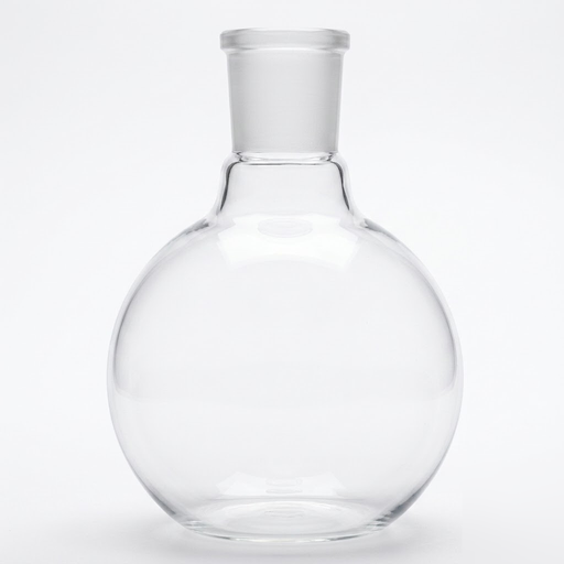 [AJK-FLAS-8900] AJKANT Boiling Flasks Flat Bottom Single Neck Amber with Socket (Model: AJK-FLAS-8900)