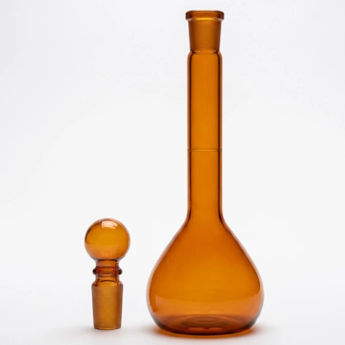 [AJK-LAGL-8803] AJKANT Volumetric Flasks Amber Class B (Model: AJK-LAGL-8803)