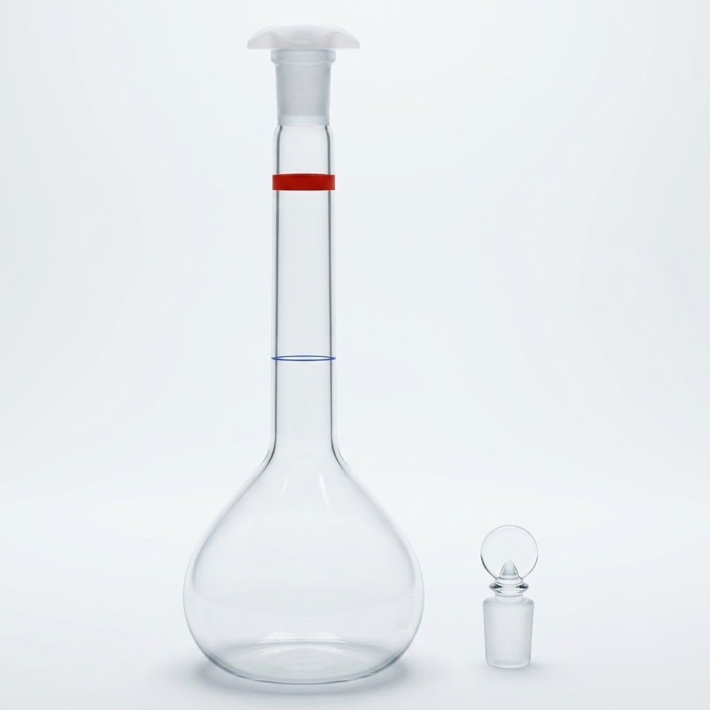 [AJK-LAGL-8774] AJKANT Volumetric Flasks Clear Colour Coded Class A (Model: AJK-LAGL-8774)