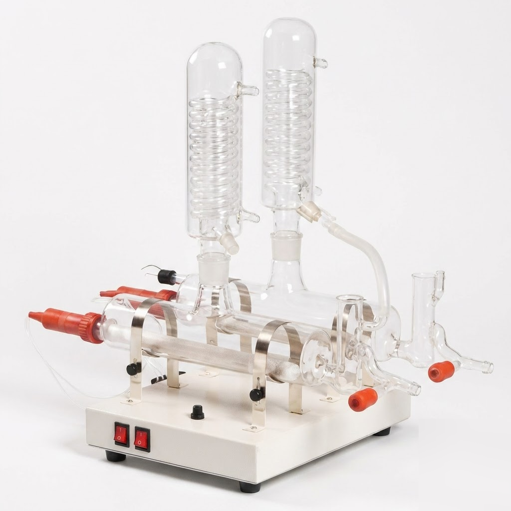 [AJK-DIST-8716] AJKANT Double Still Water Still with Silica Sheathed Heater (Model: AJK-DIST-8716)