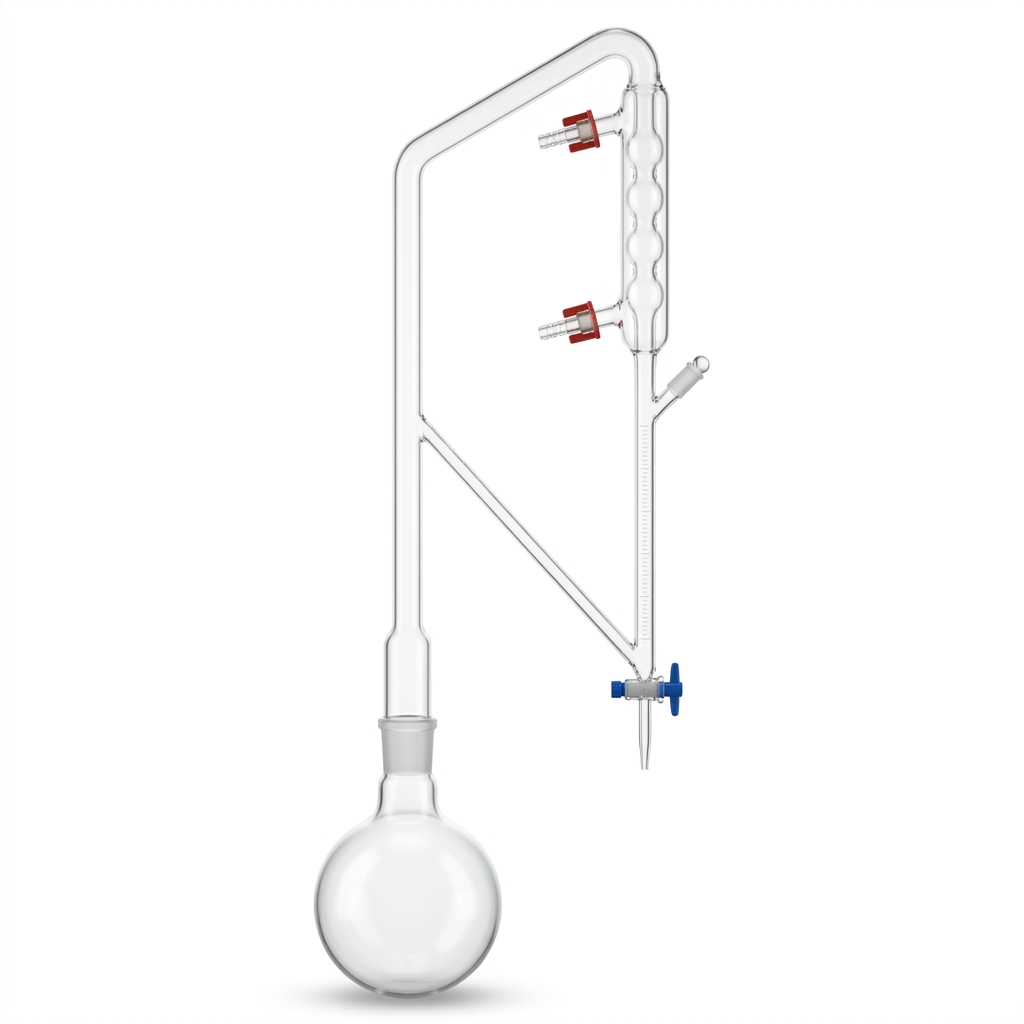 AJKANT Essential Oil Determination Unit Clevenger Type Glass Boro 3.3 (Model: AJK-DIST-8703)