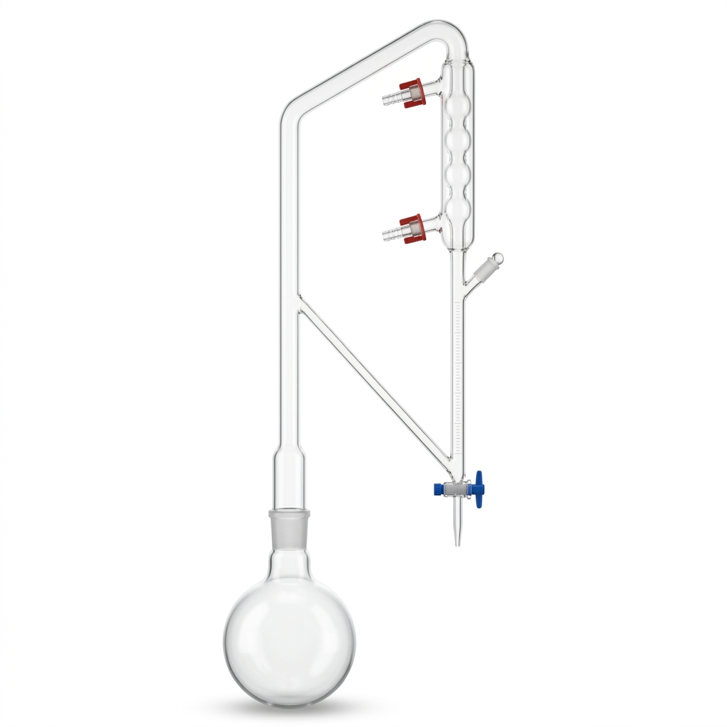 [AJK-DIST-8703] AJKANT Essential Oil Determination Unit Clevenger Type Glass Boro 3.3 (Model: AJK-DIST-8703)