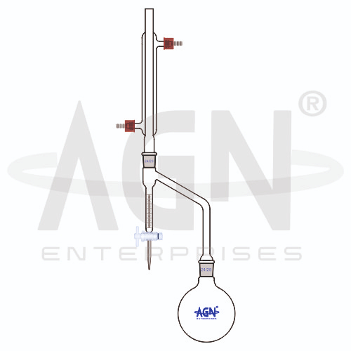 [AJK-DIST-8693] AJKANT Distilling Apparatus Dean And Stark Moisture Test with Stopcock (Model: AJK-DIST-8693)