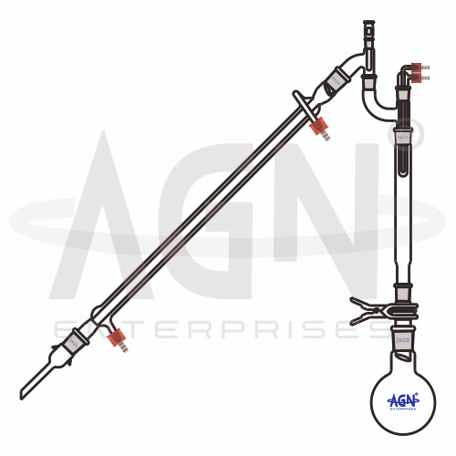 [AJK-DIST-8640] AJKANT Fractionation Assembly with Ball And Cup Joint Adapters (Model: AJK-DIST-8640)