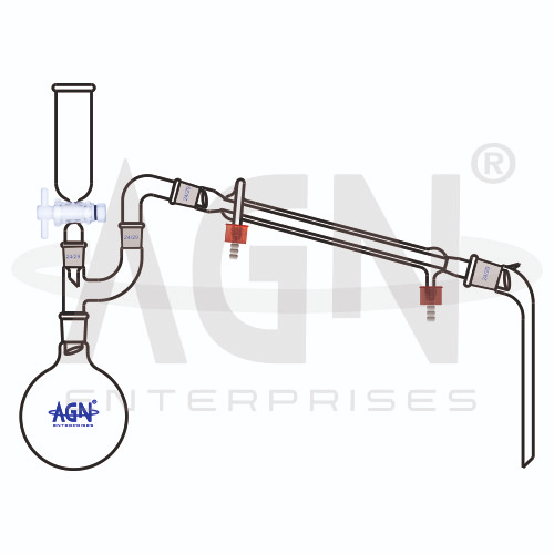 [AJK-DIST-8627] AJKANT Recovery Assembly with Dropping Funnel (Model: AJK-DIST-8627)