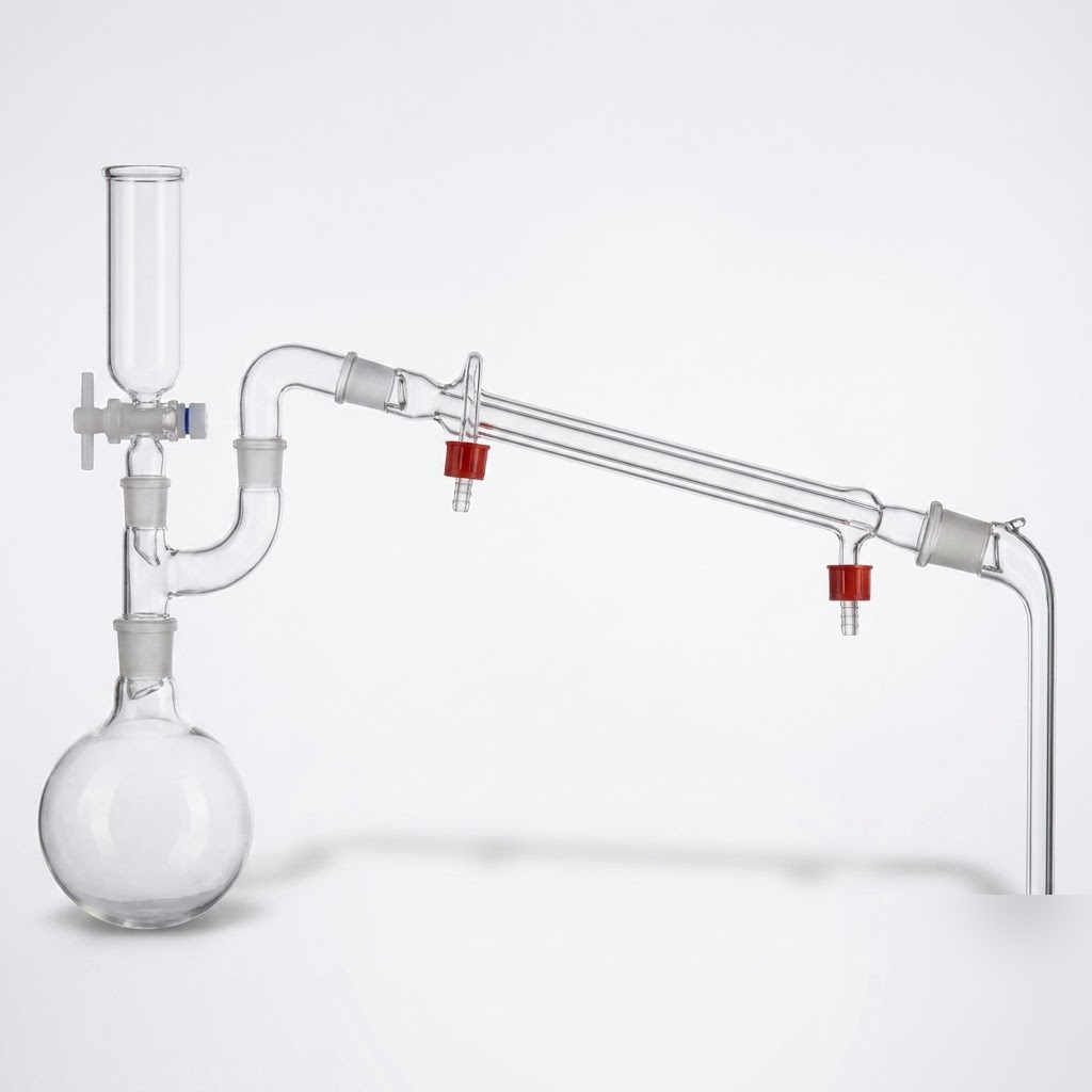 [AJK-DIST-8627] AJKANT Recovery Assembly with Dropping Funnel (Model: AJK-DIST-8627)