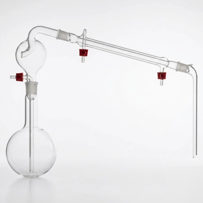 [AJK-DIST-8619] AJKANT Steam Distillation Assembly with Round Bottom Flask (Model: AJK-DIST-8619)