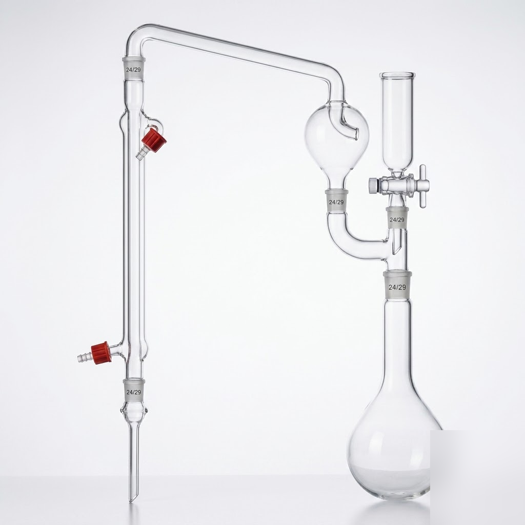 [AJK-DIST-8613] AJKANT Kjeldahl Distillation Assembly with Round Bottom Flask (Model: AJK-DIST-8613)