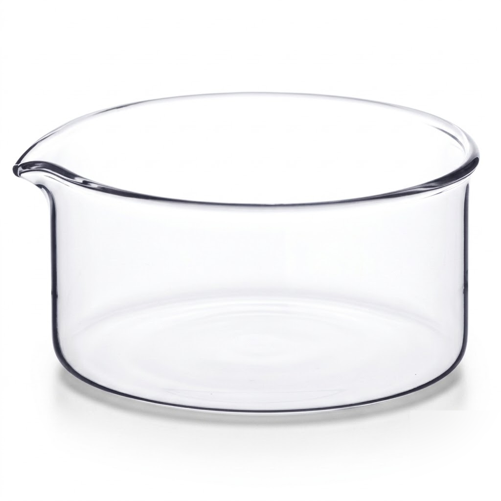 [AJK-DISH-8522] AJKANT Dishes Crystallizing with Spout (Model: AJK-DISH-8522)