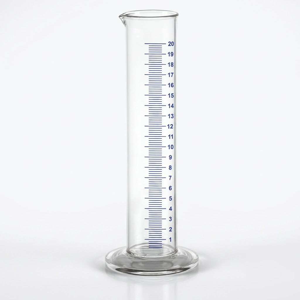 [AJK-CYLI-8484] AJKANT Rain Measuring Cylinders with Graduated Metric Scale and Round Base Class B (Model: AJK-CYLI-8484)