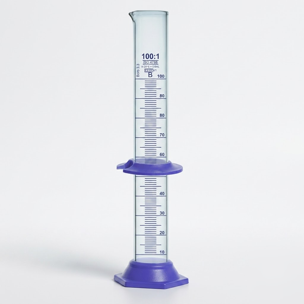 [AJK-CYLI-8443] AJKANT Measuring Cylinders Detachable Base Class A with Batch Certificate (Model: AJK-CYLI-8443)