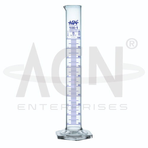 AJKANT Measuring Cylinders Hexagonal Base To Deliver TD ASTM Class B (Model: AJK-CYLI-8439)