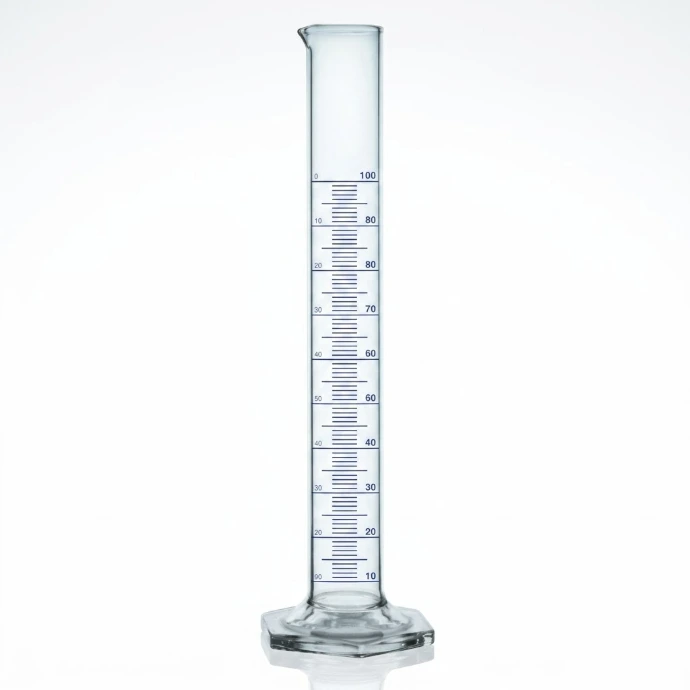 [AJK-CYLI-8433] AJKANT Measuring Cylinders Hexagonal Base ASTM Class B (Model: AJK-CYLI-8433)